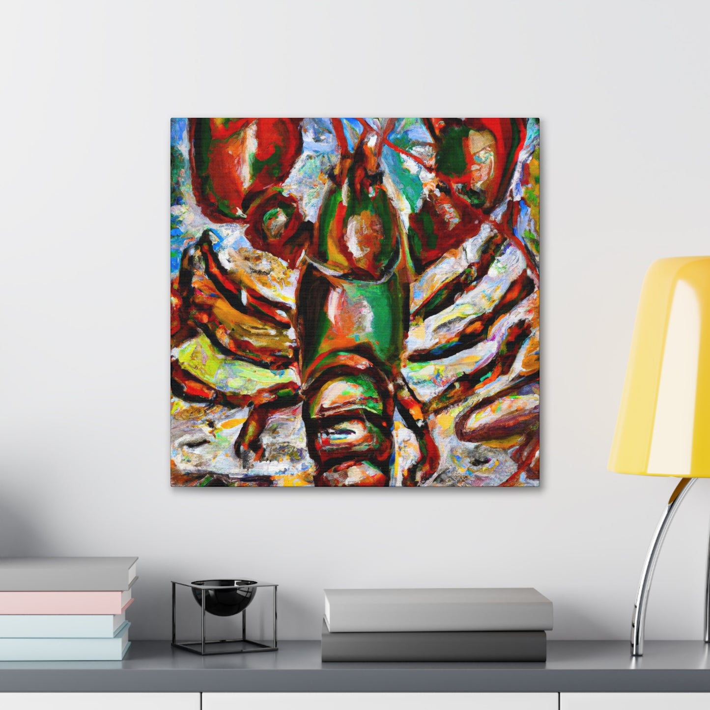 "Lobster in Impressionism" - Canvas