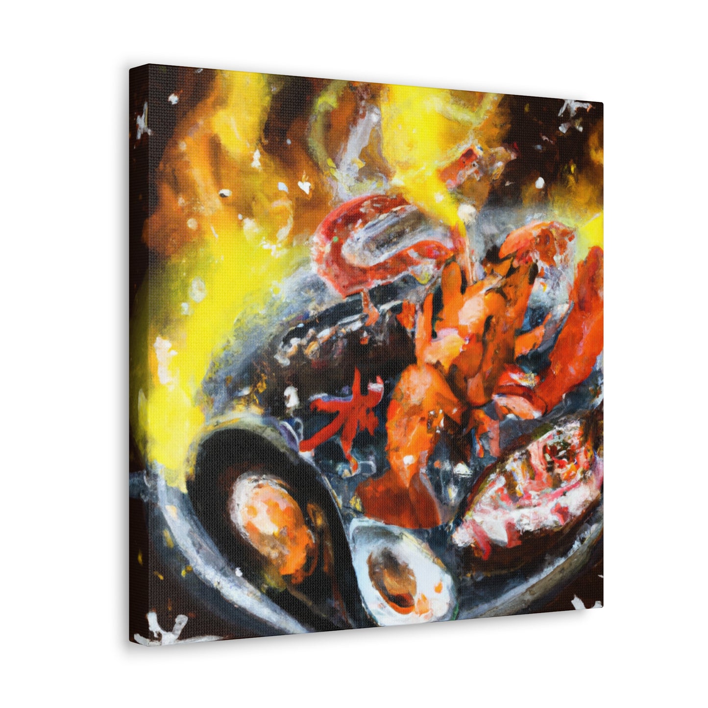 Seafoods of the Sea - Canvas