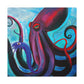 Octopus in Dreamsland - Canvas