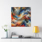 Whispers of Colorful Flames - Canvas