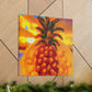 "Pineapple Paradise Scene" - Canvas