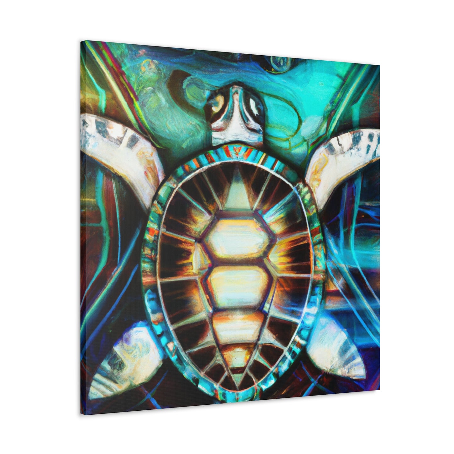 Sea Turtle Regalia. - Canvas