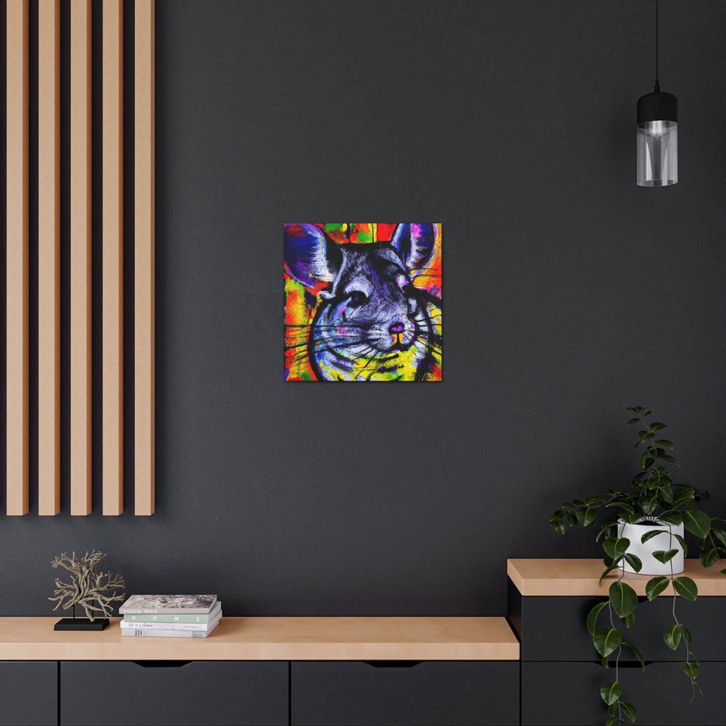 Chinchilla Art Splendor - Canvas