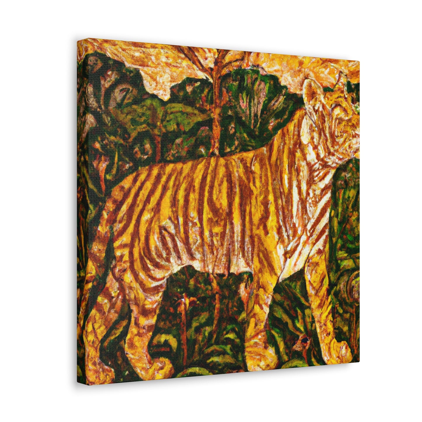 "Tiger in Splendid Opulence" - Canvas