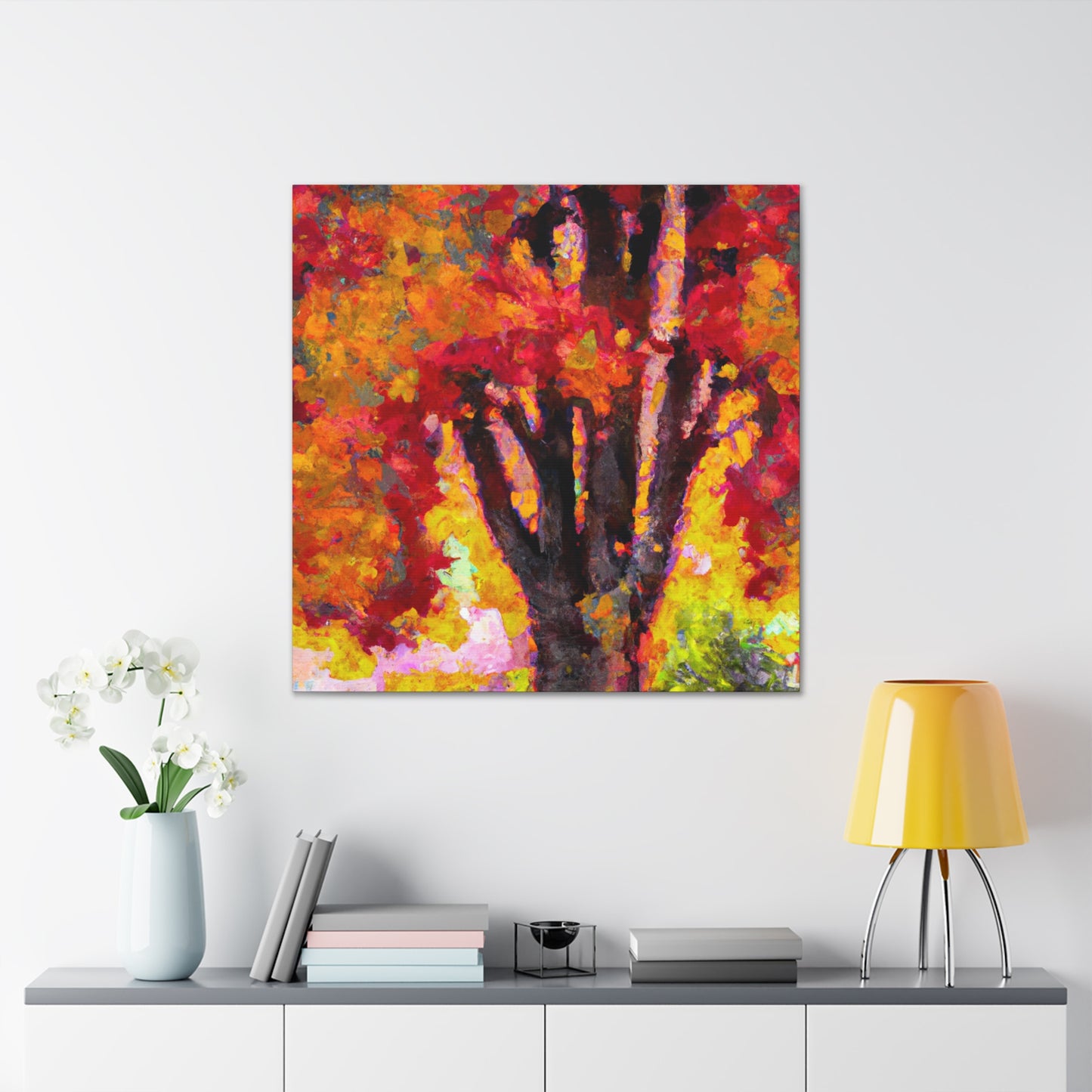 "Maple Tree Abstractions" - Canvas