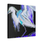 "Snowy Egret Reverie" - Canvas