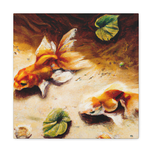 "Goldfish of Illusionism" - Canvas