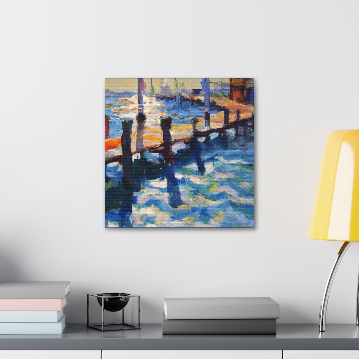 "Pier of Impressionism" - Canvas