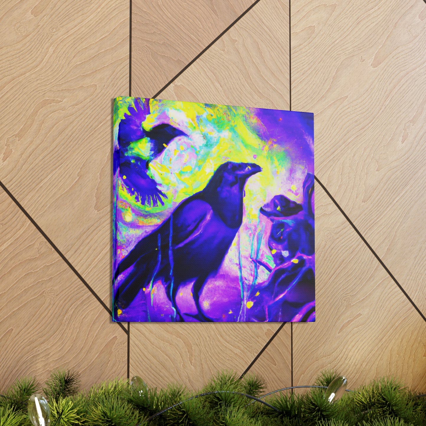 "Crow in Dreamland" - Canvas