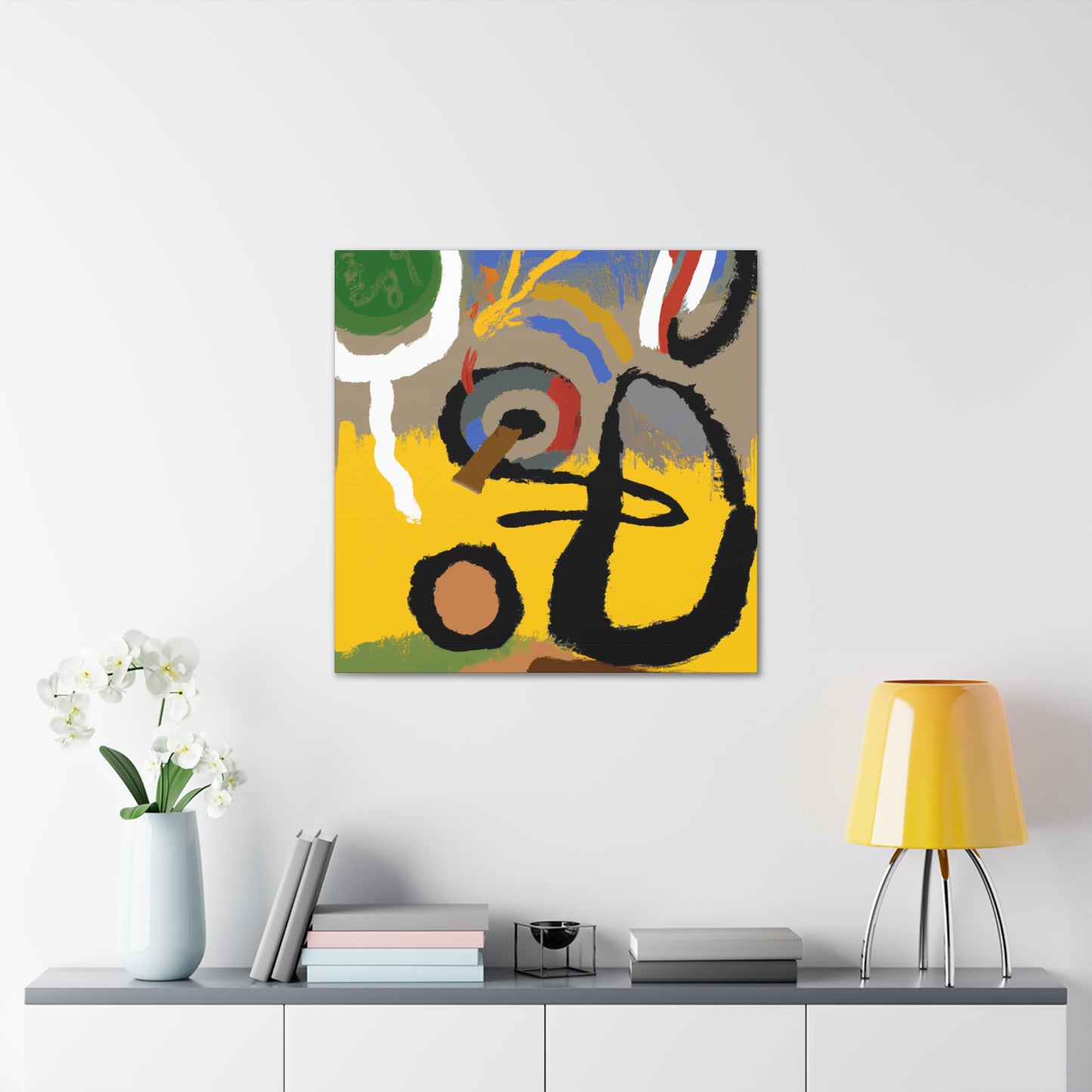 Golfing in Expressionism - Canvas