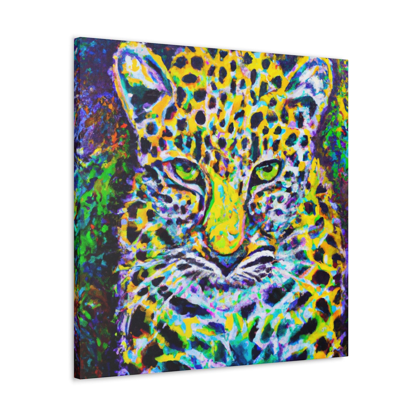 Leopard on the Prowl - Canvas