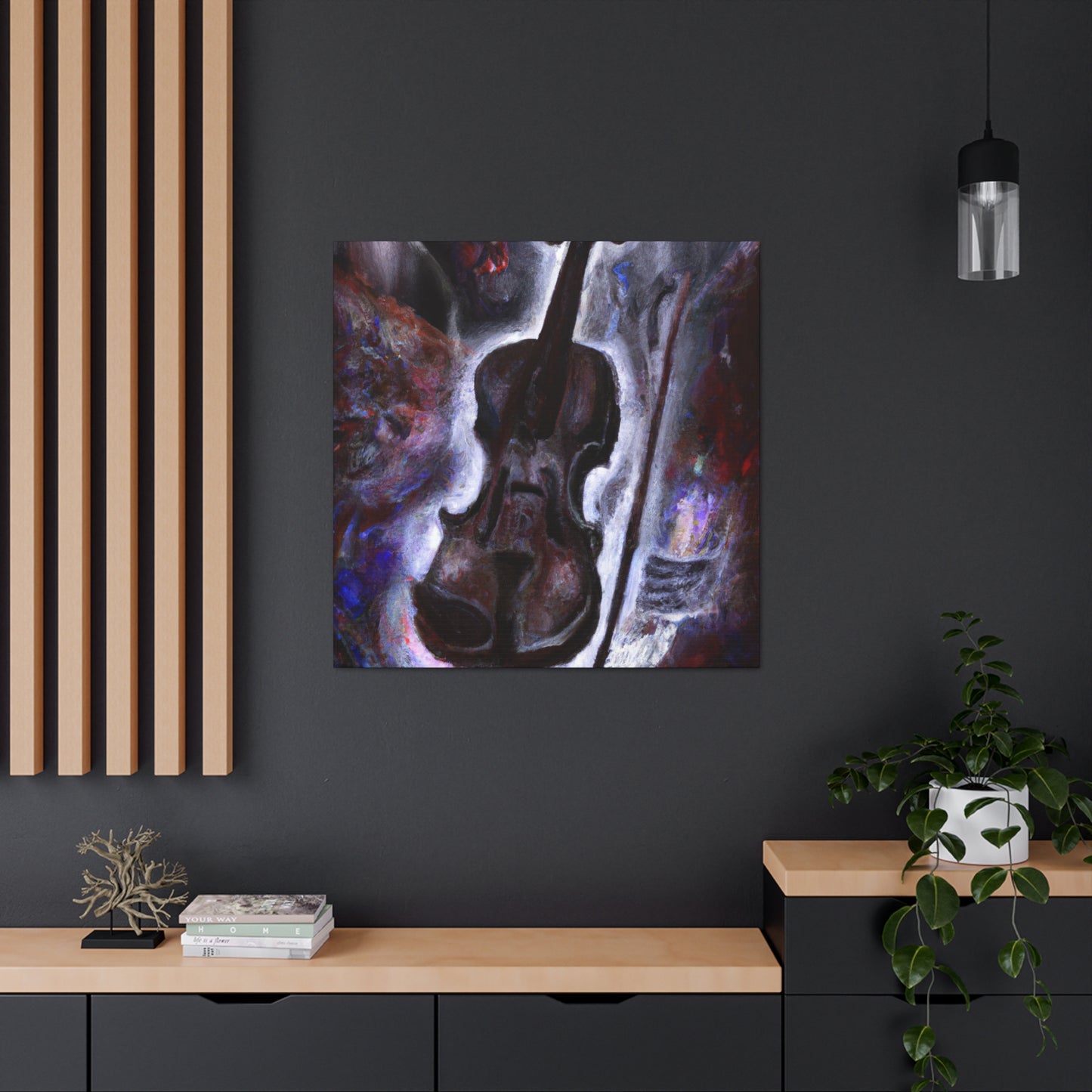 "The Violinist's Song" - Canvas