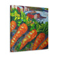 Carrots in Impressionism - Canvas