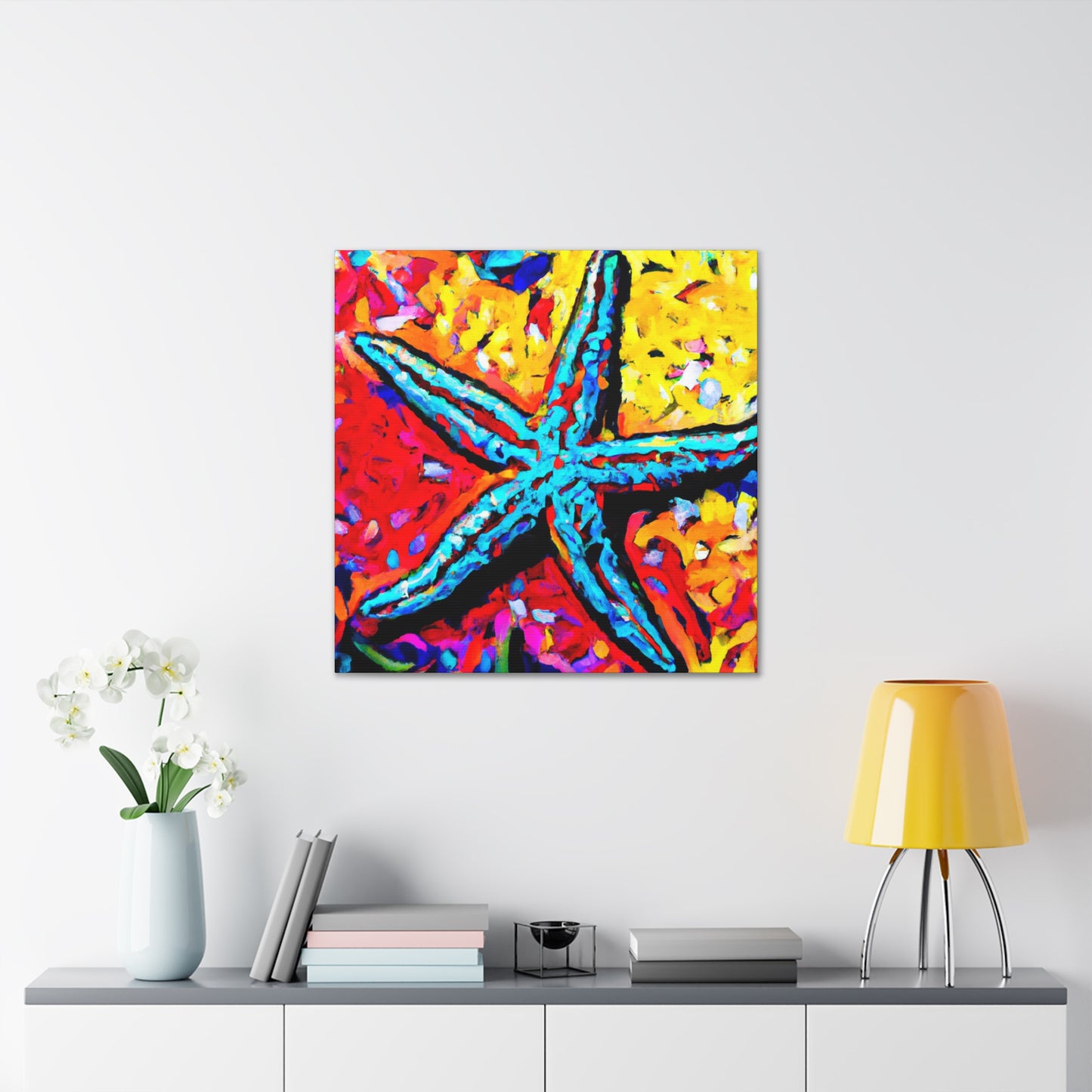 Starfish Scenes Surreal - Canvas