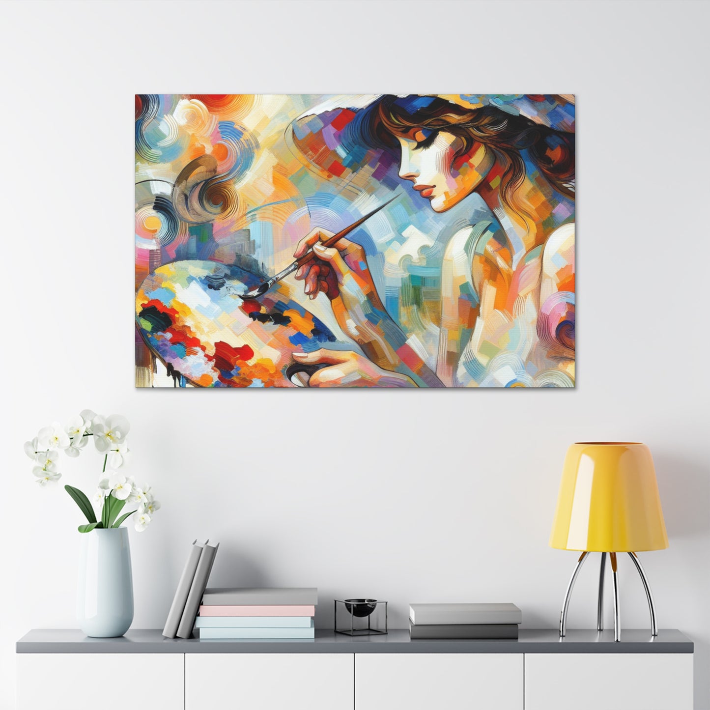 Ethereal Prism Serenade - Canvas