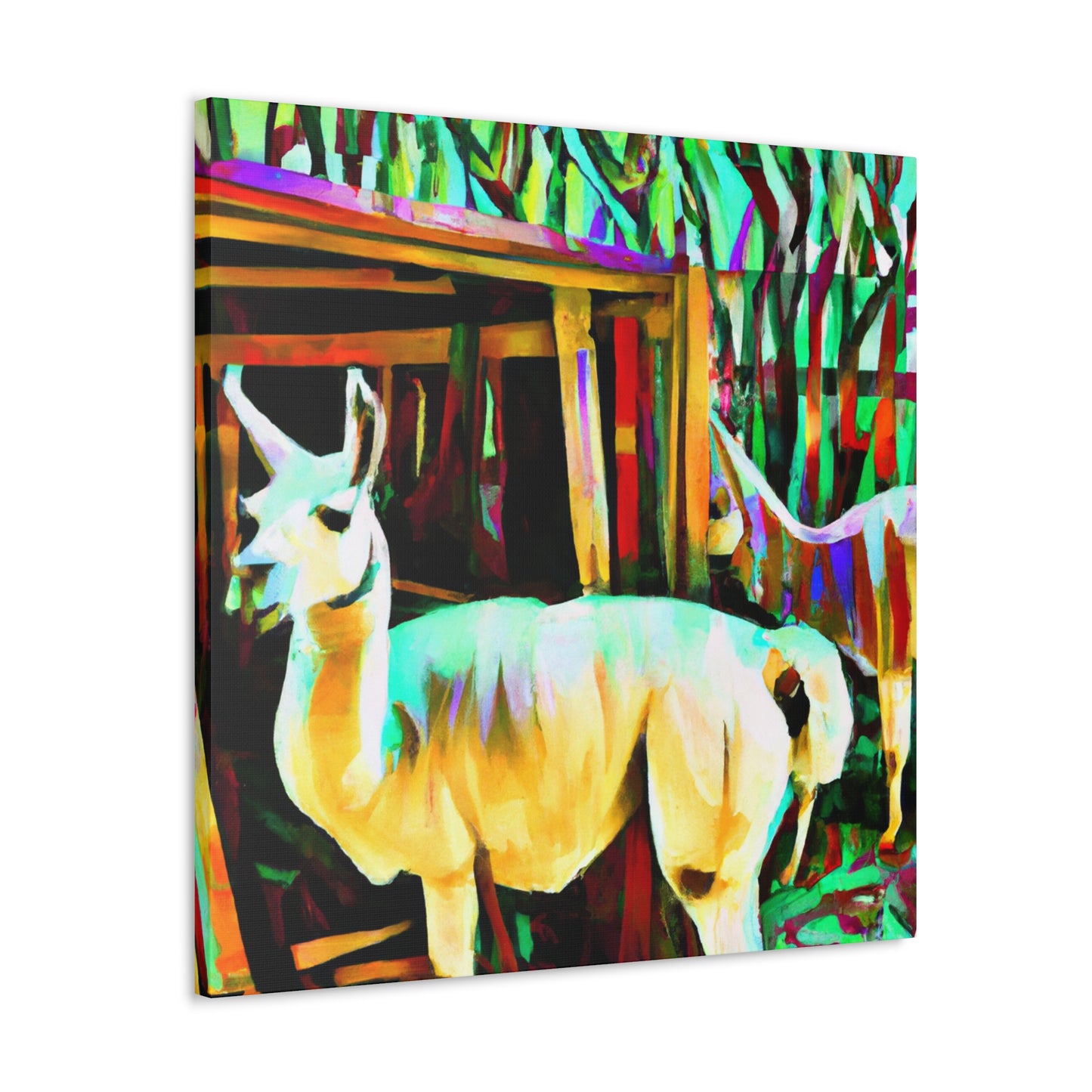 Llama's Lurid Liberation - Canvas