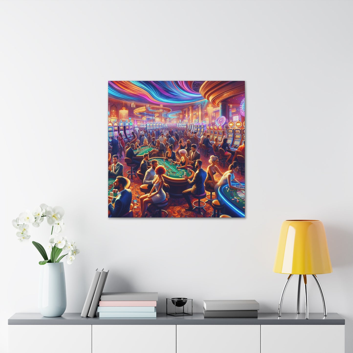 "Lavish Mirage Lights" - Canvas