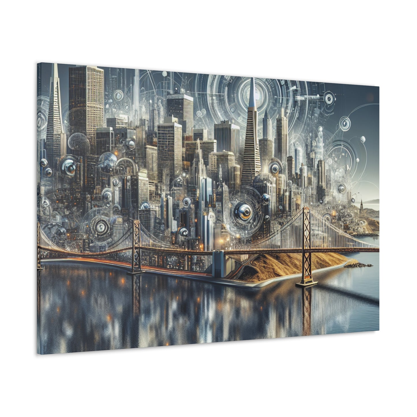 "Dreams of Fog City" - Canvas