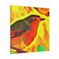 American Robin: Joy - Canvas