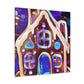 Gingerbread Home Dreaming - Canvas