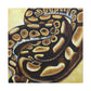 "Snakeskin Slither Slice" - Canvas