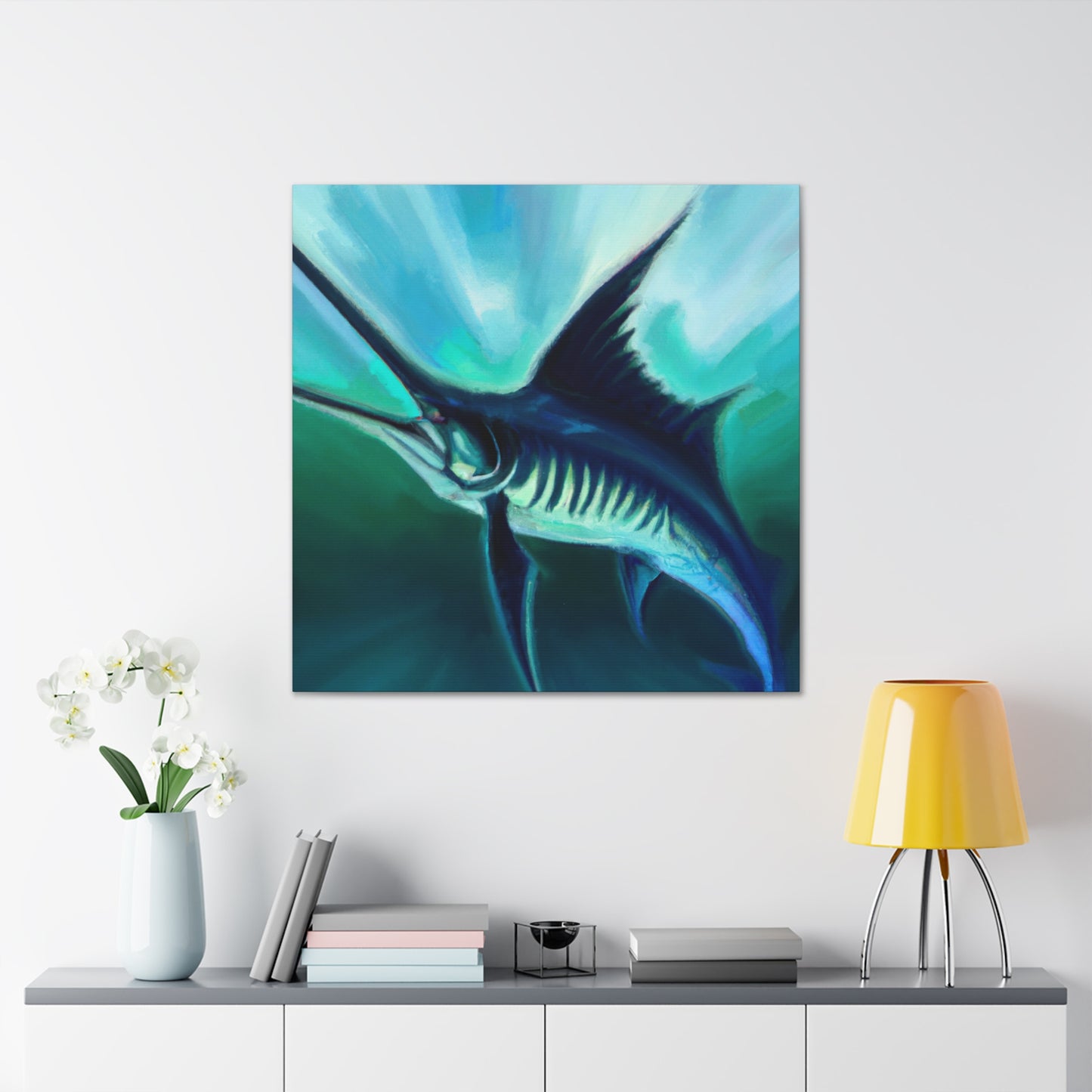 Swordfish of Impressionism - Canvas