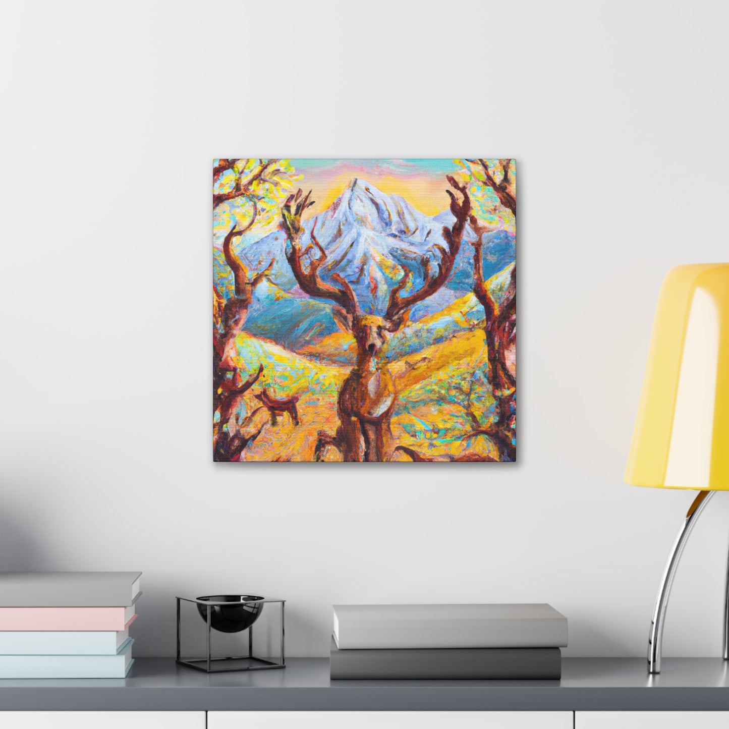 "Majestic Deer of Nature" - Canvas