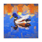 Mallard Duck Impressionism - Canvas