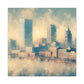 "Urban Tranquility: Milwaukee Minimalism" - Canvas