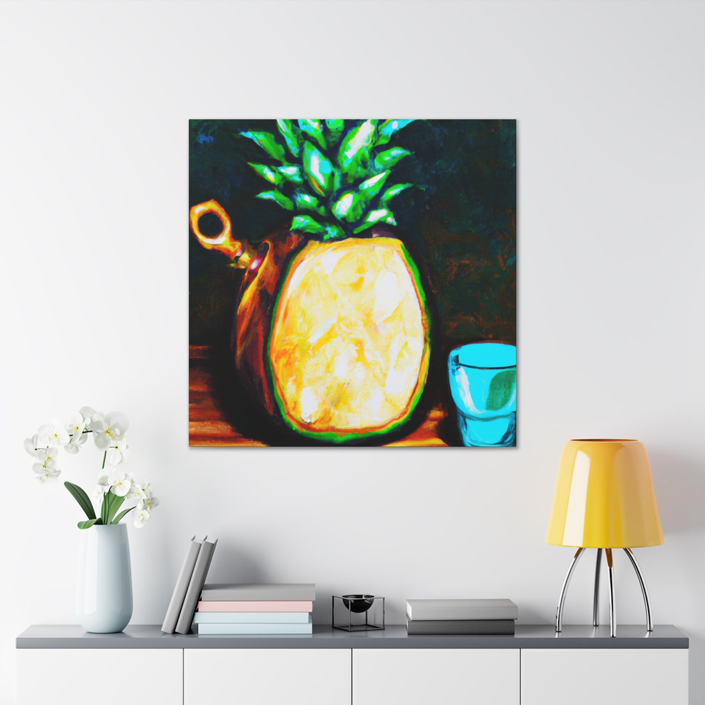 "Pineapple Dream Journey" - Canvas