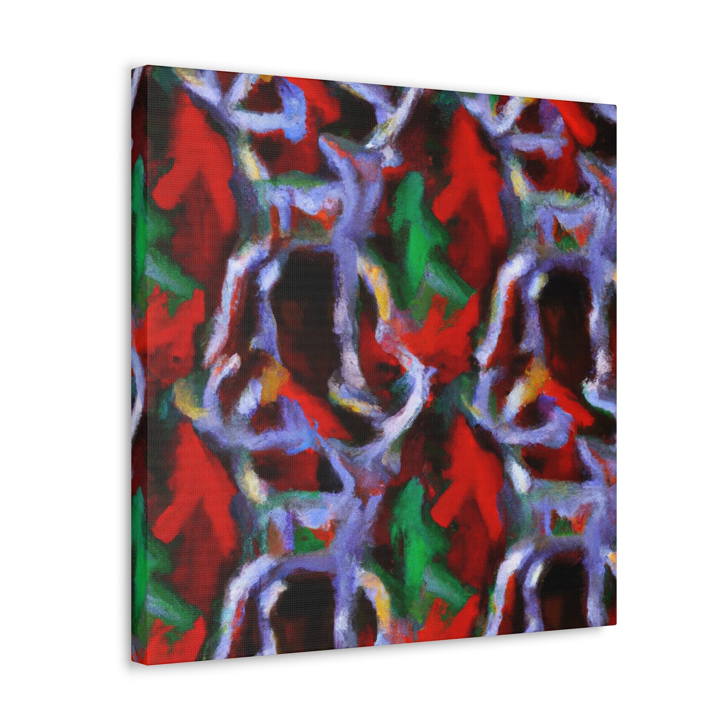 "Reindeer in Impressionism" - Canvas