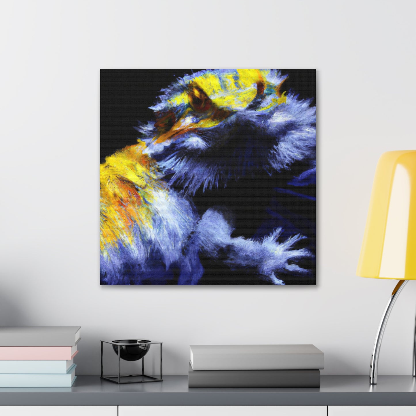 "Bearded Dragon Brilliance" - Canvas