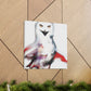 Snowy Owl Abstraction - Canvas