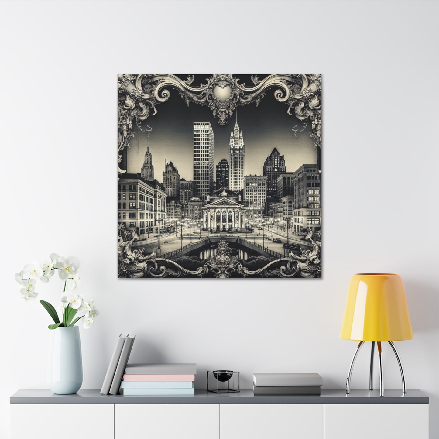 "Enchanting Milwaukee Serenade" - Canvas