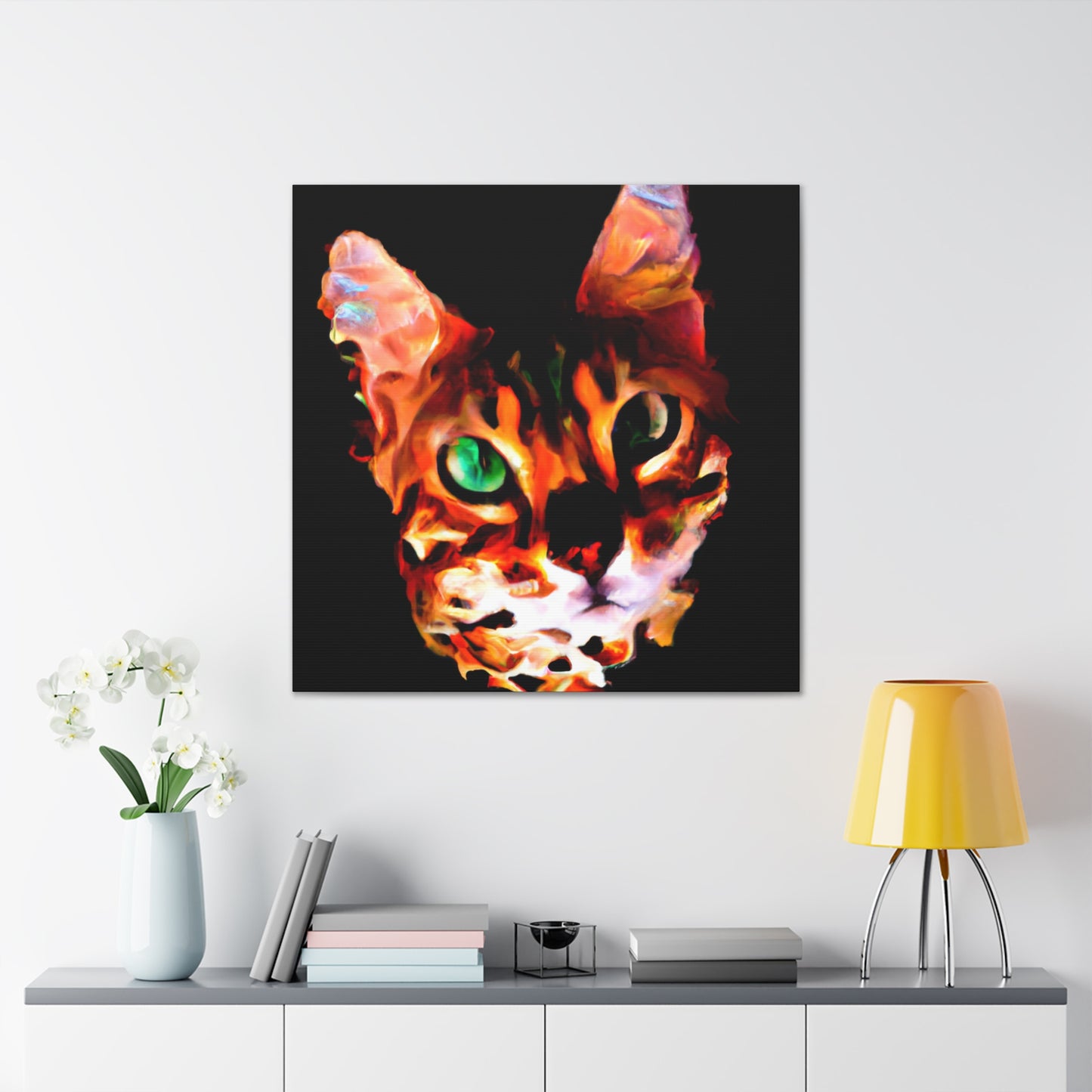 "Bengal Roar of Majesty" - Canvas