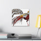 Golden Pheasant Glory - Canvas