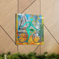 Bicycling Through the Jazz Age - Canvas