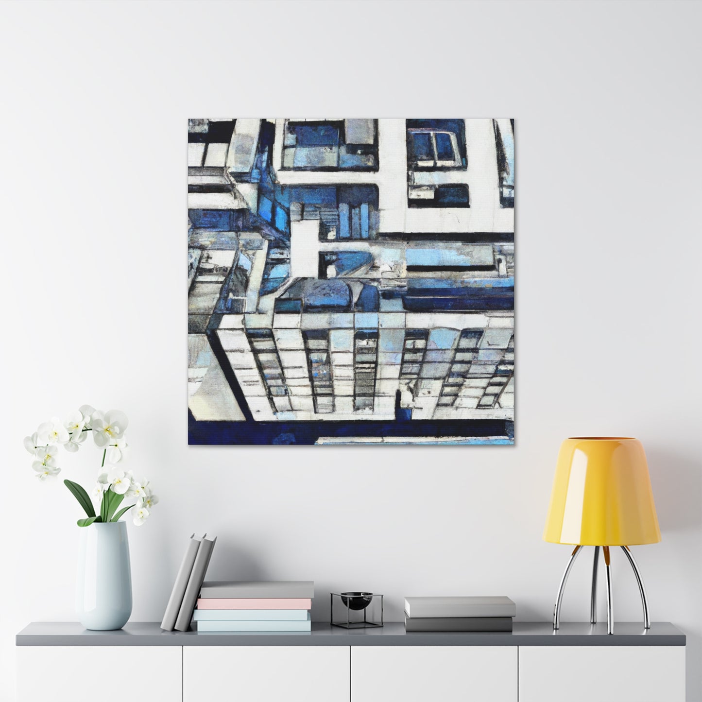 Brutalist Urban Wilderness - Canvas