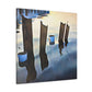 Seawall of Reflection - Canvas