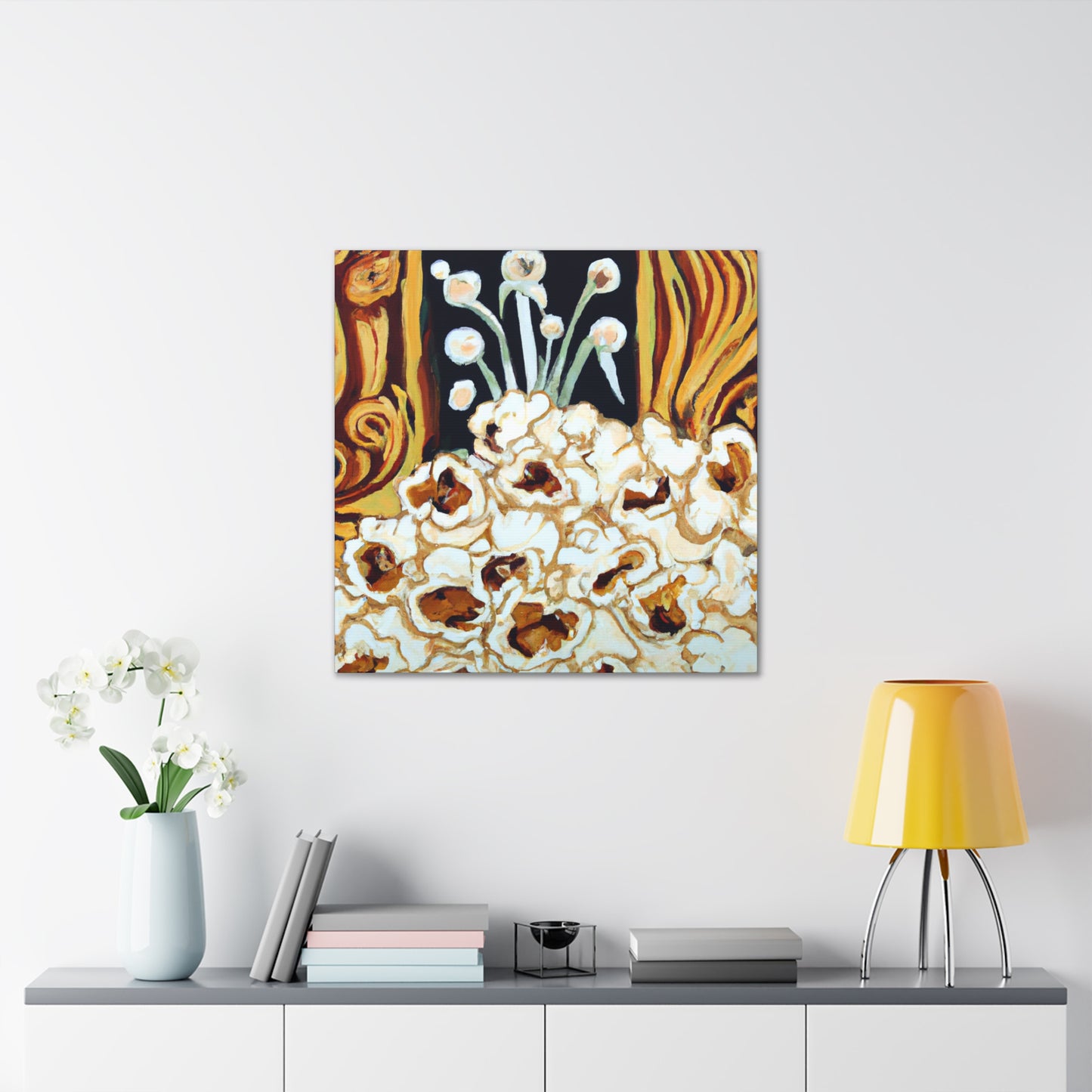 "Popcorn Dance Illusion" - Canvas