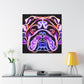 "Regal English Bulldog" - Canvas