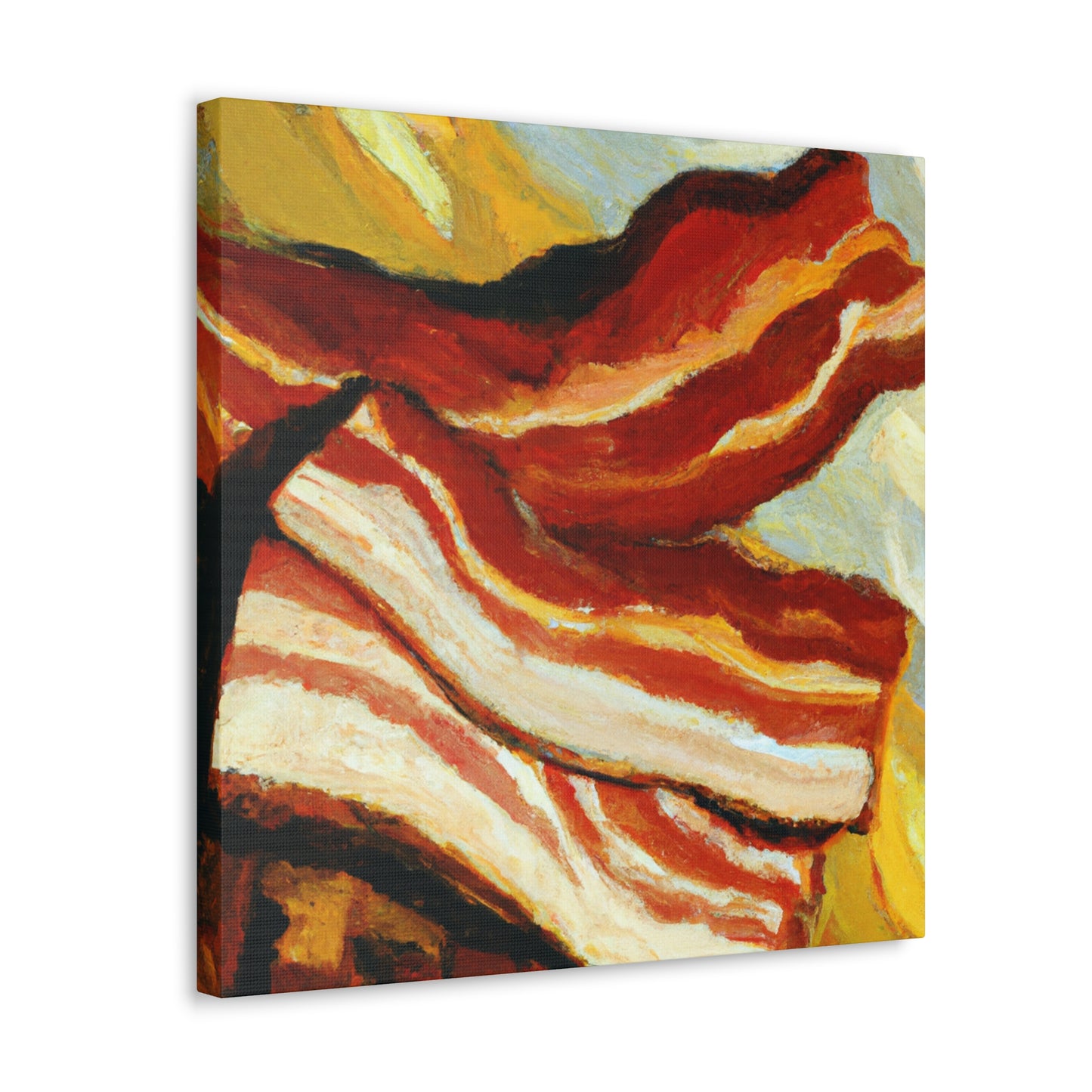 Bacon in the Garden - Canvas