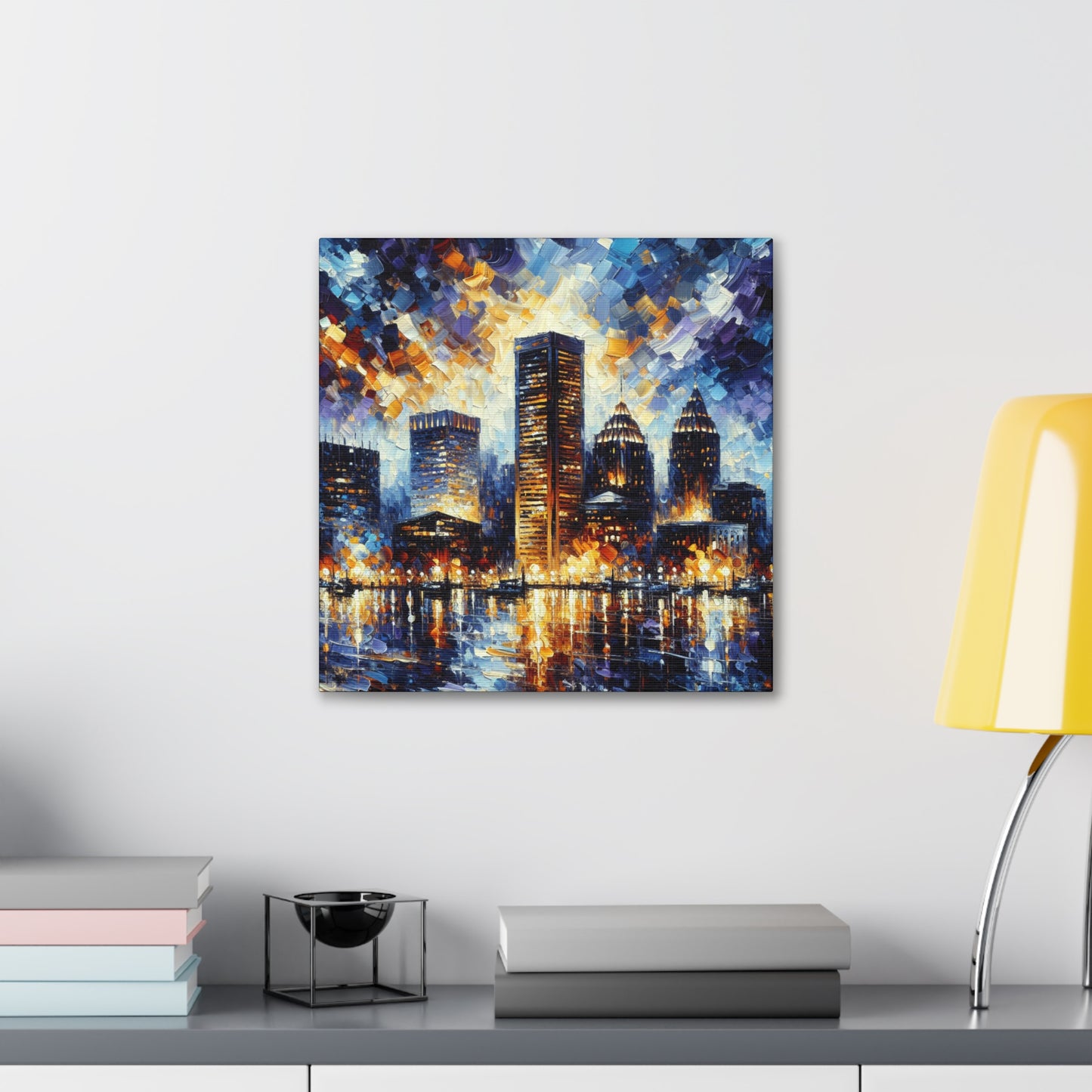 Charm City's Color Contrasts - Canvas