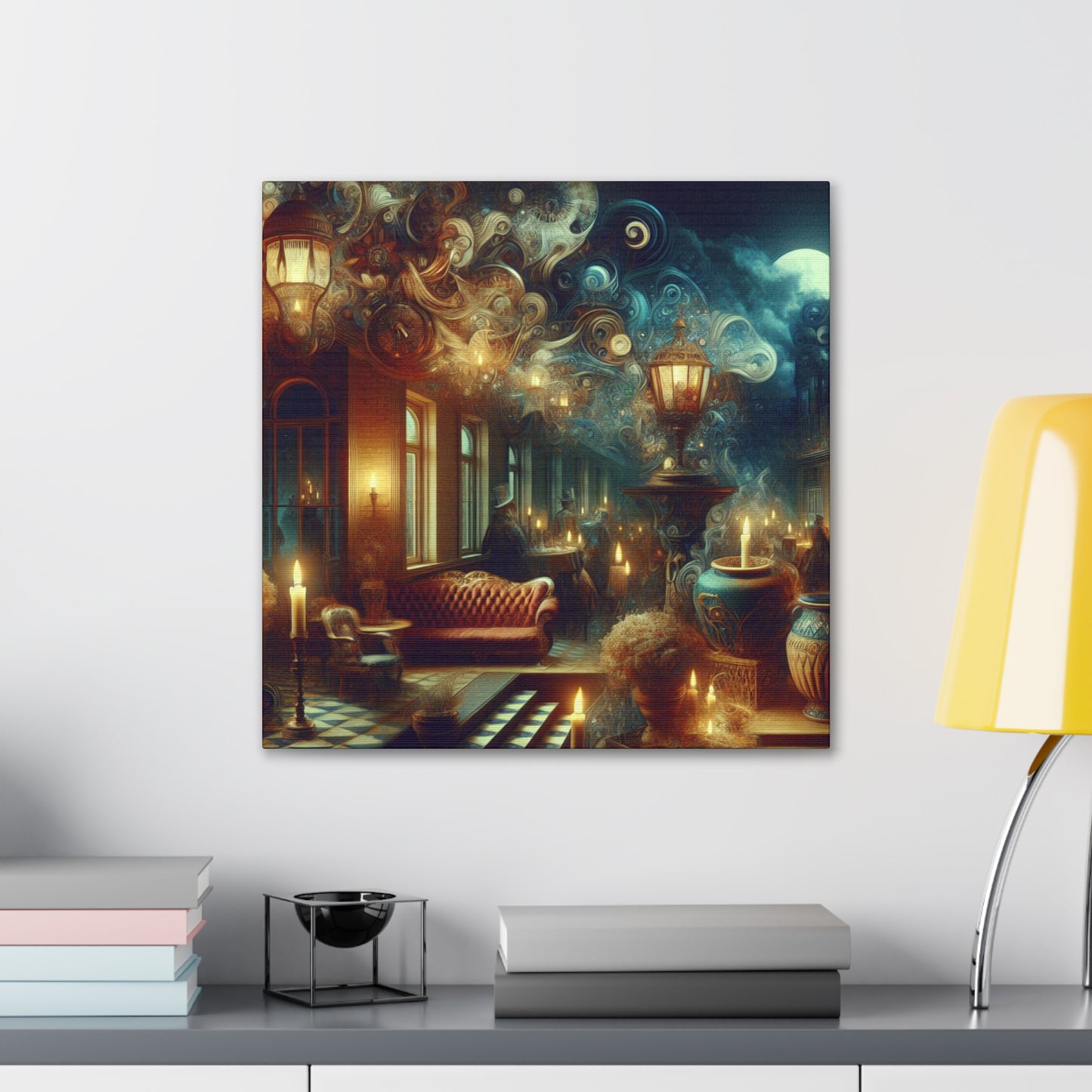 Whimsical Midnight Soiree - Canvas