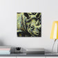 Indian Rhinoceros Impressionism - Canvas