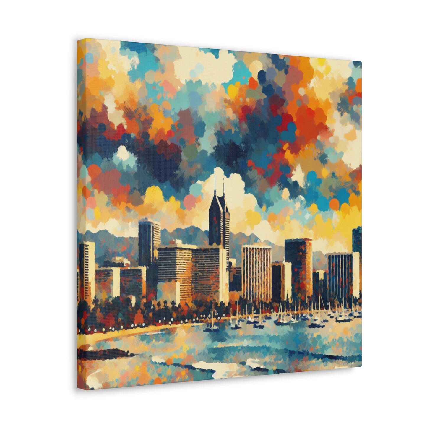 Tropical Flair Dreams - Canvas