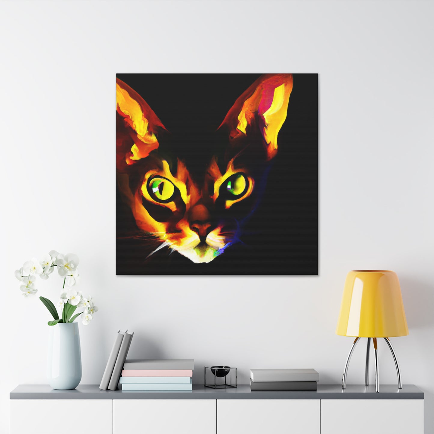 Abyssinian Clarity Beauty - Canvas