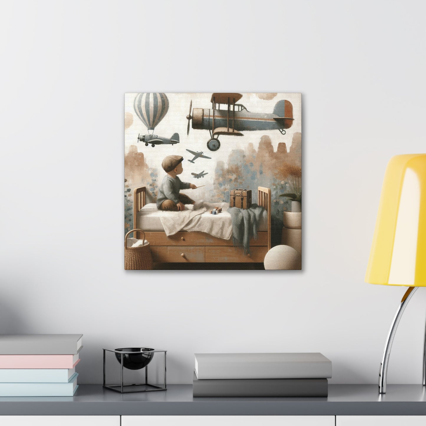 Whispering Transport Elegance - Canvas