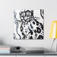 Snow Leopard Splendor - Canvas