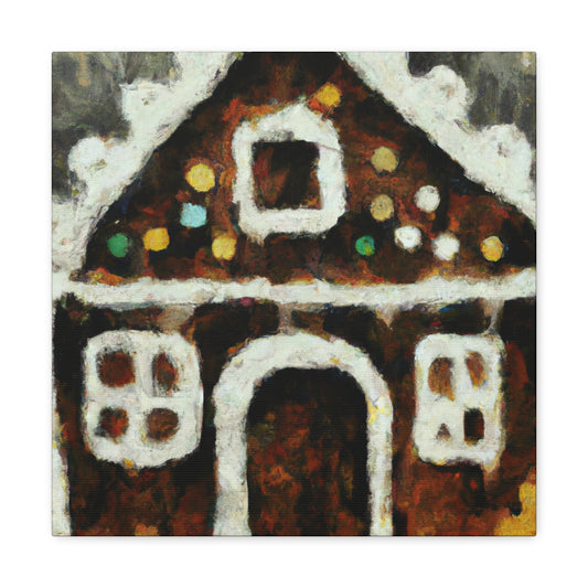 Gingerbread Dream Home - Canvas